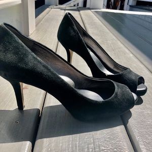 Banana Republic Black Suede Women’s Heels